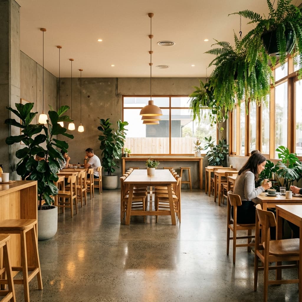 Muse Cafe interior — artisan coffee and brunch in South Yarra, Melbourne